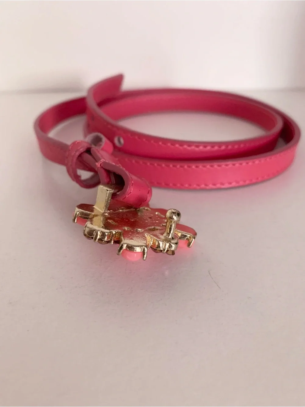 NWOT Coral belt